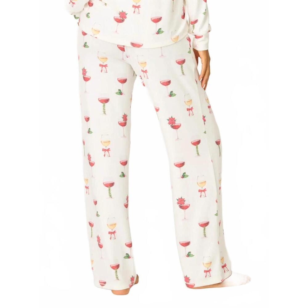 NEW PJ SALVAGE lets get toasty pant in ivory - Picture 2 of 2